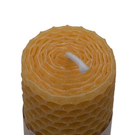 Honeycomb candles