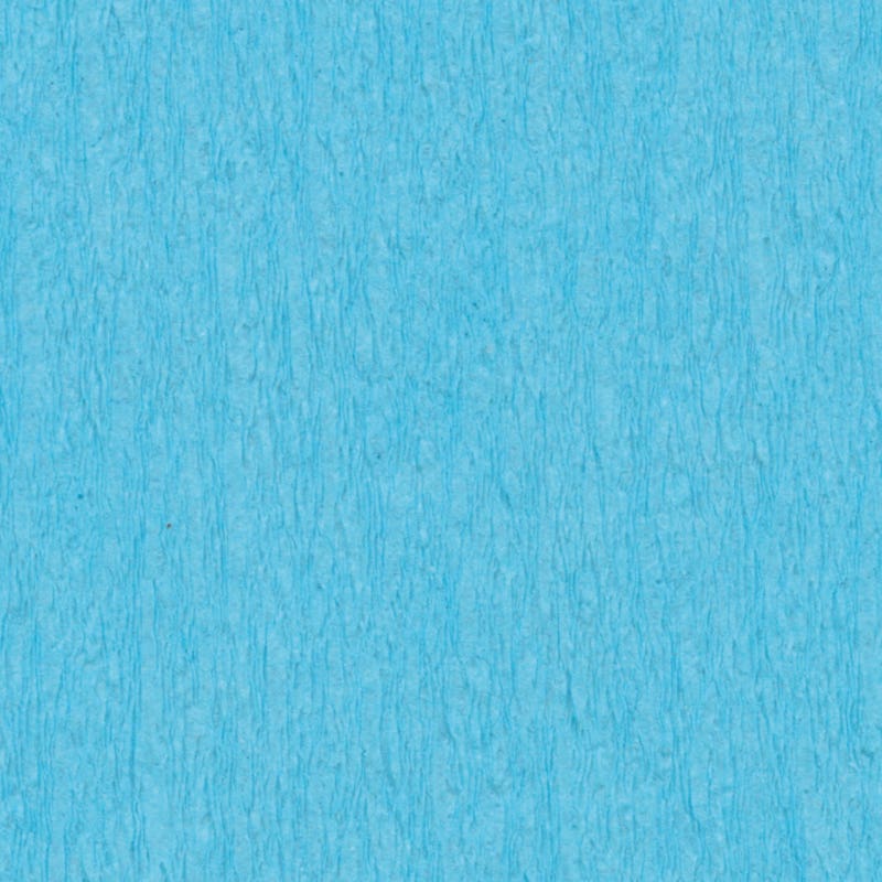 Crepe Paper 50x250cm Pack of 10 w/ Fold - Light Blue image