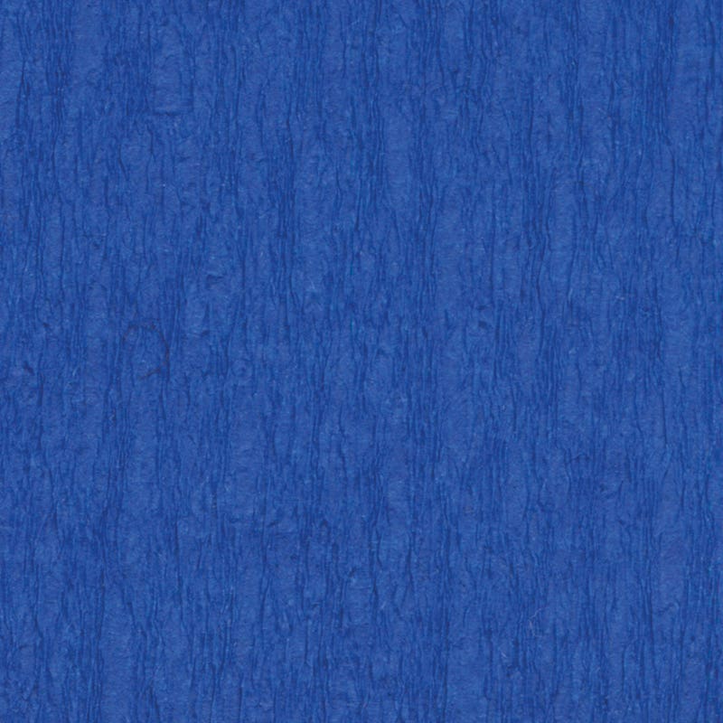 Crepe Paper 50x250cm Pack of 10 w/ Fold - Blue image