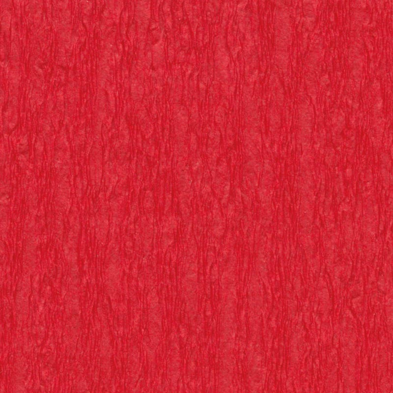 Crepe Paper 50x250cm Pack of 10 w/ Fold - Red image
