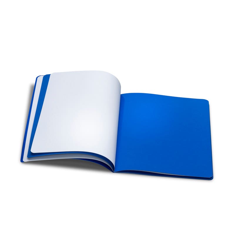 Main Lesson Book Astronomy 24x32cm Portrait - Pack of 10 - Blue image
