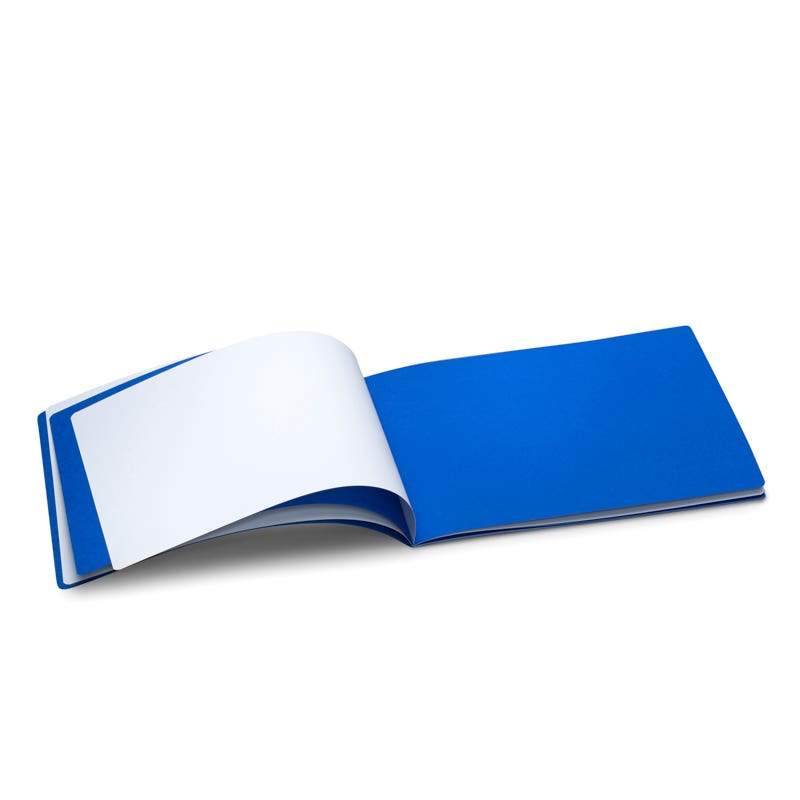 Main Lesson Book Astronomy 32c24cm Landscape - Pack of 10 - Blue image