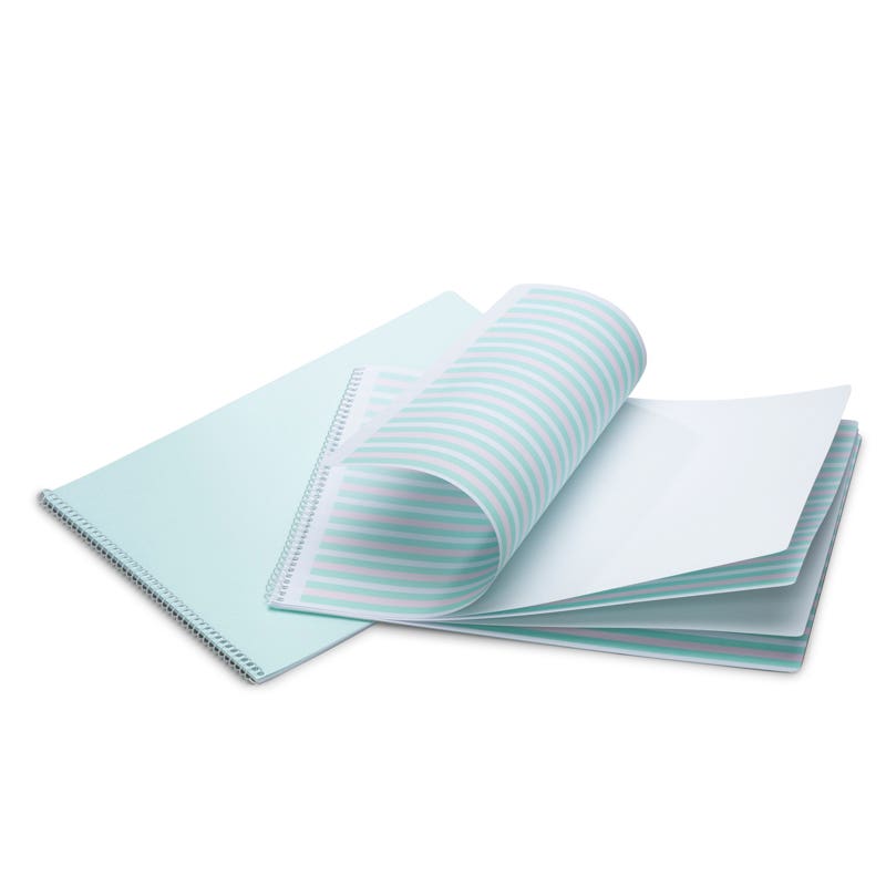 Handwriting Practice Book 6-6-6 Spiral Pack of 10 - Mint Green image
