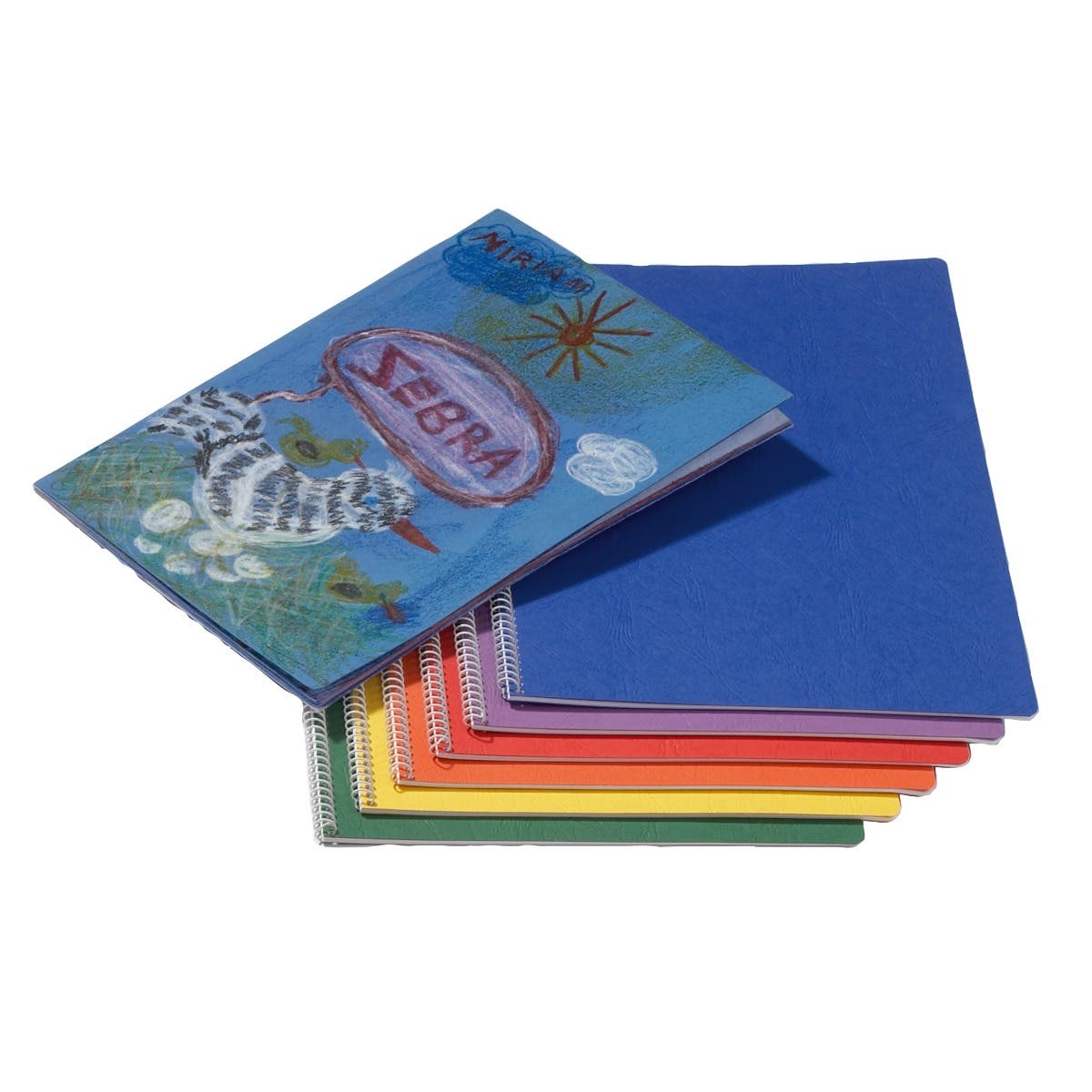 MLB 32x24cm Portrait Format Spiral Pack of 10 - Blue image