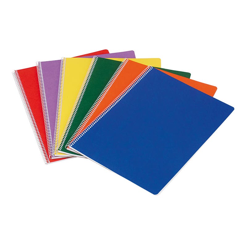 MLB 24x32cm Portrait Format Spiral Hard Back Cover Pack of 10 - Orange image