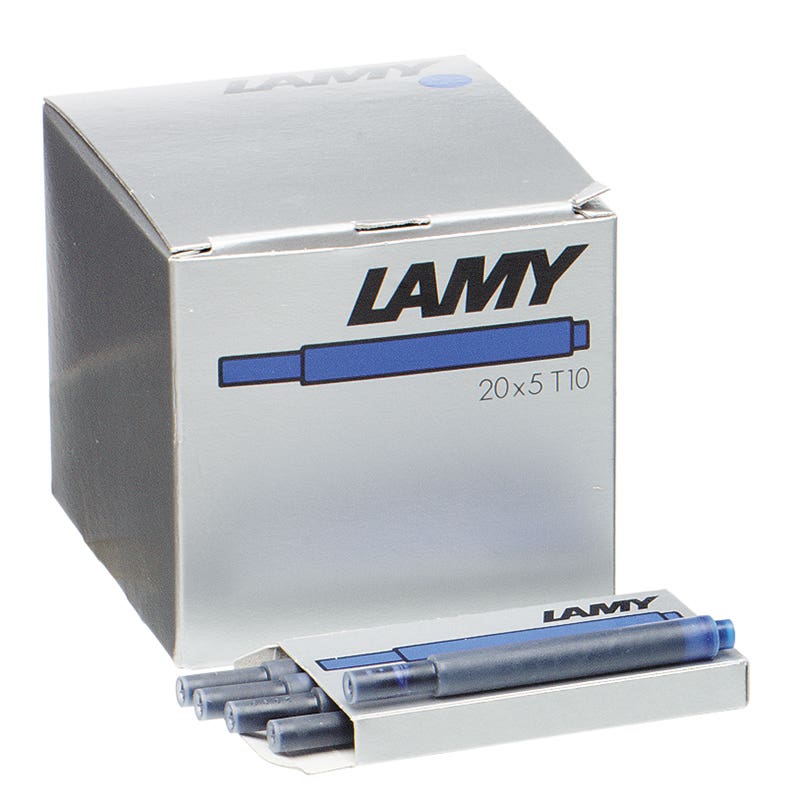 Lamy Fountain Pen Ink Cartridges Pack of 100 - Blue image