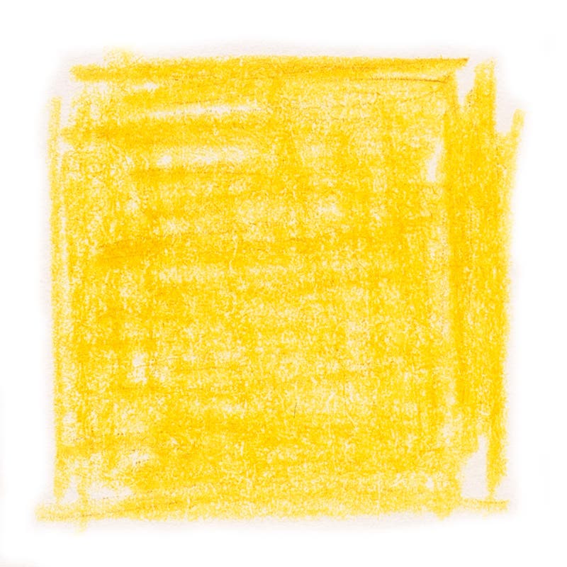Yorik Colour Pencils Hexagonal Box of 12 - Golden Yellow image