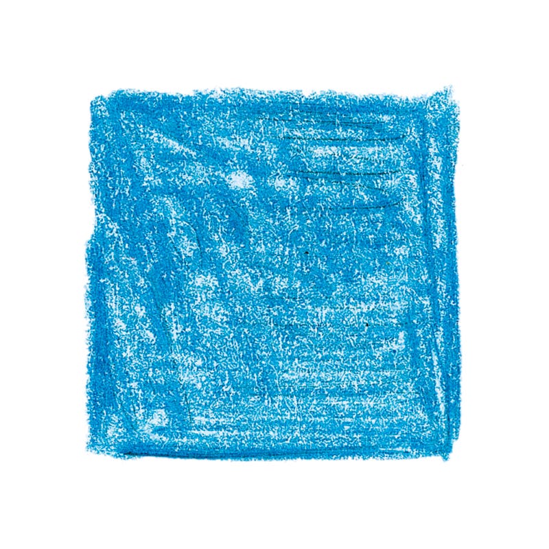 Lyra Pencils Super Ferby Triangular Box of 12 - Peacock Blue image