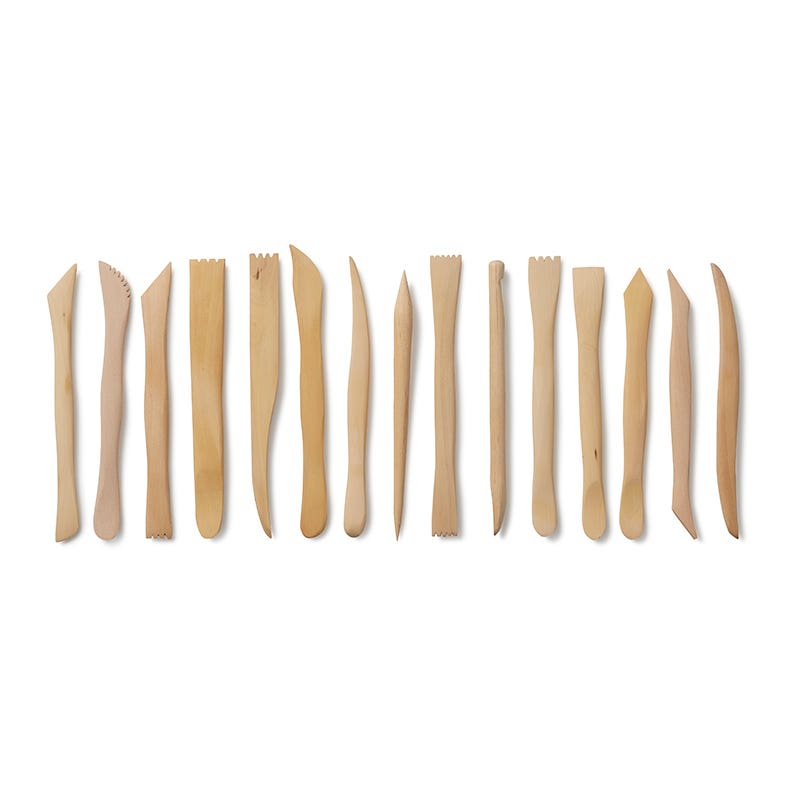 Modelling Spatulas Set - 10 cm 15 pieces image