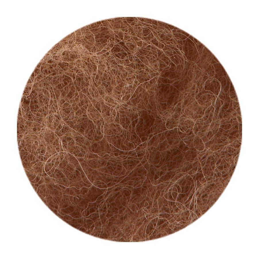 Filges Felting Wool Plant-dyed - Brown image
