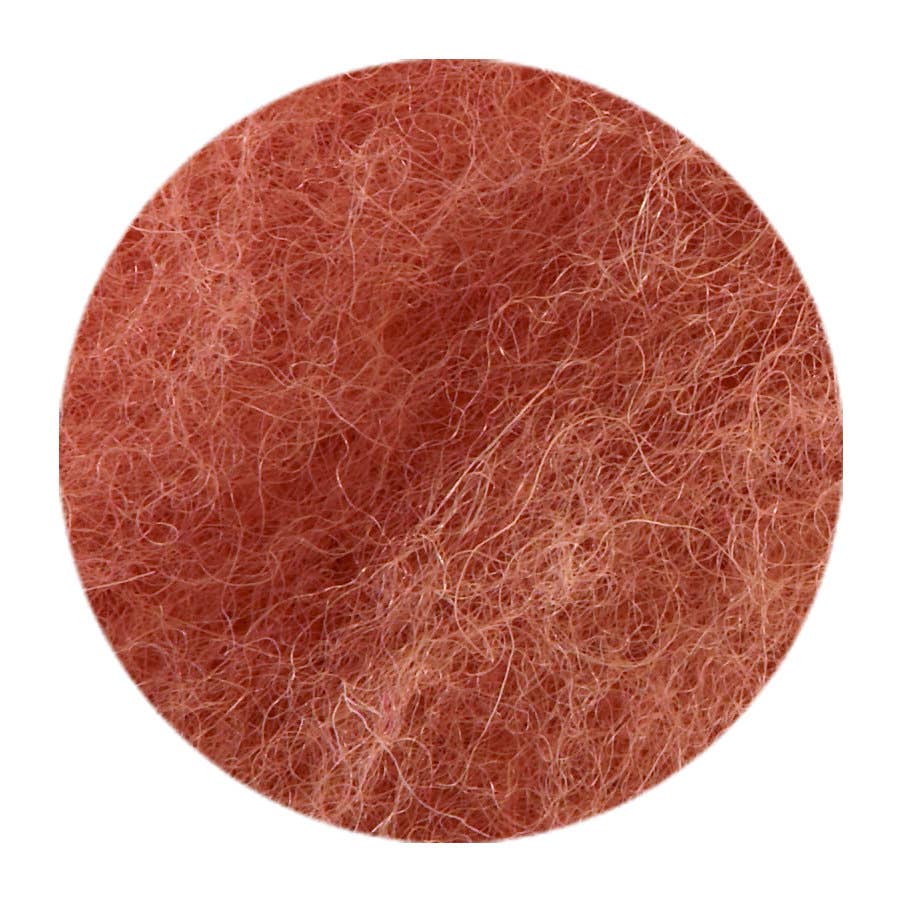 Filges Felting Wool Plant-dyed - Salmon image
