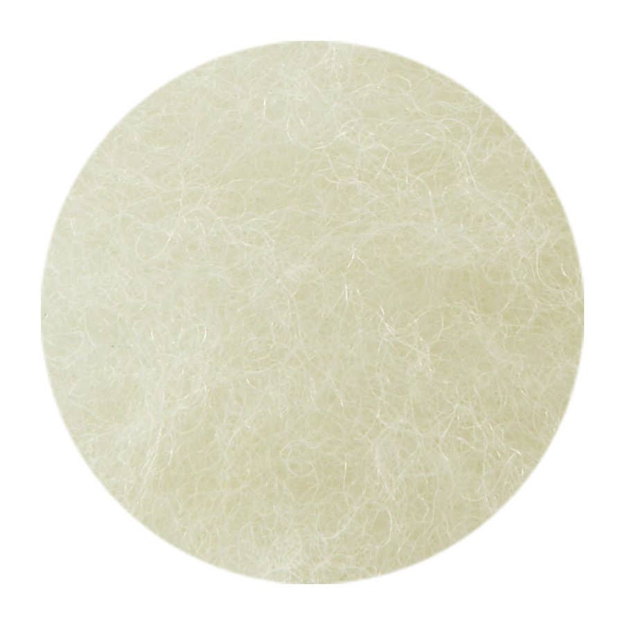 Filges Felting Wool Plant-dyed - White image