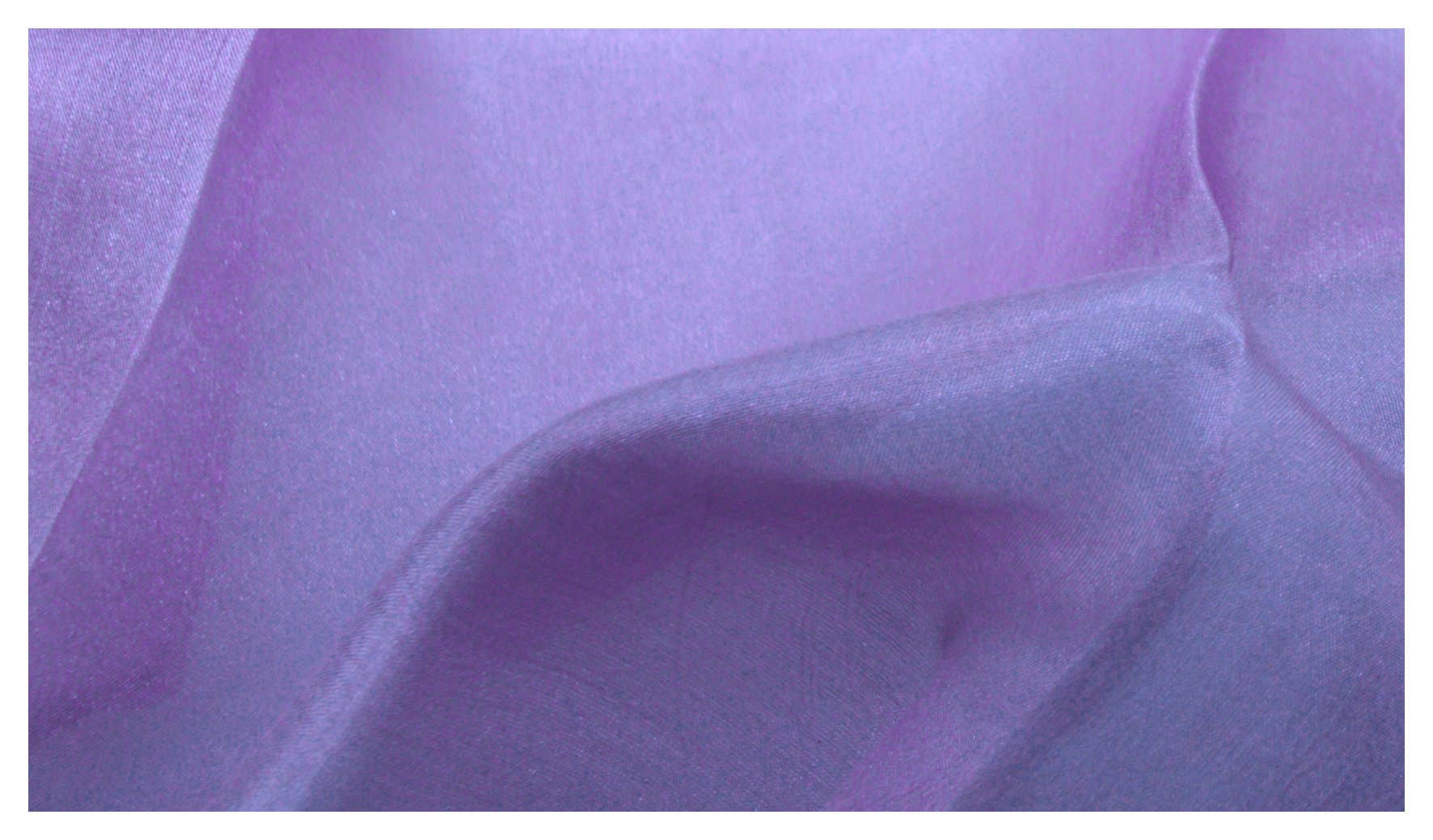 Filges Plant-dyed Hemmed Silk 92x92 cm - Lilac image