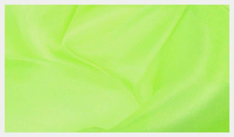 Filges Plant-dyed Hemmed Silk 92x203 cm - Light Green image