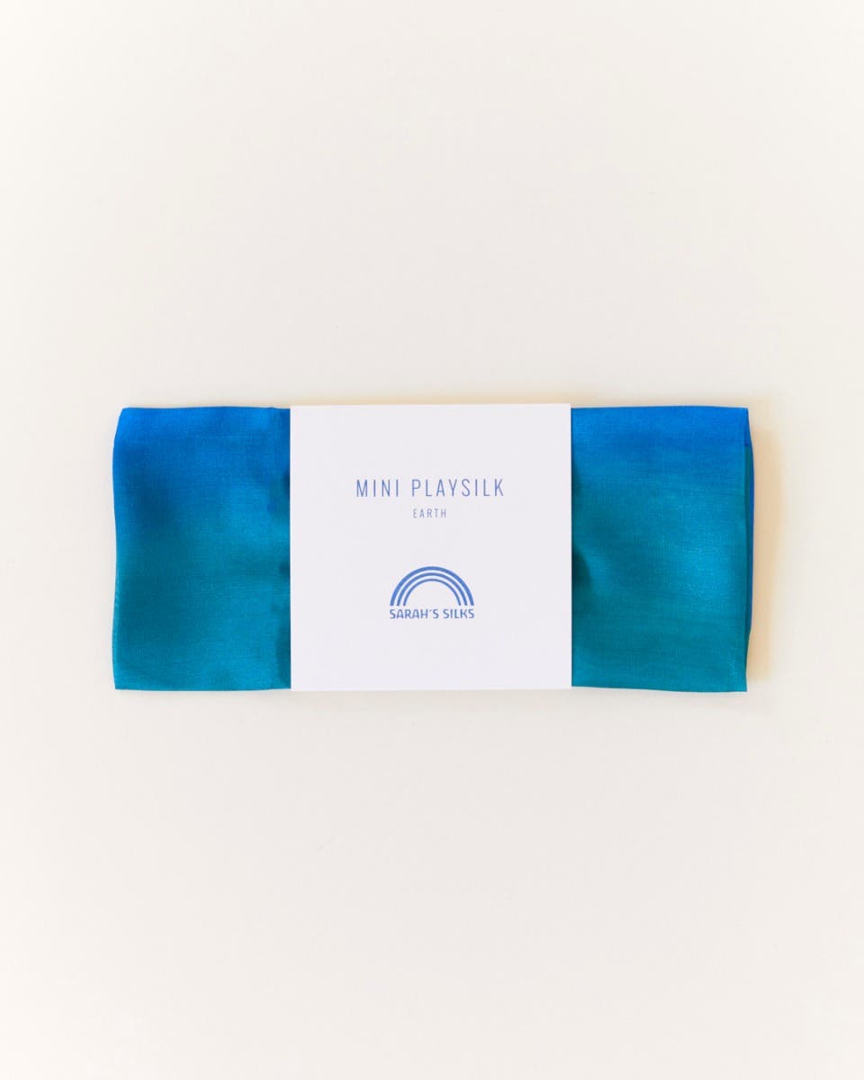 Sarah’s Silks Playsilks 53x53cm - ocean  image