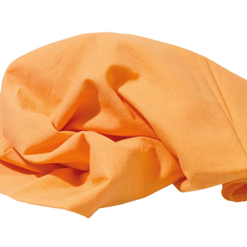 Sarah's Silks Cotton Playcloth 115x118 cm - Pastel Orange image
