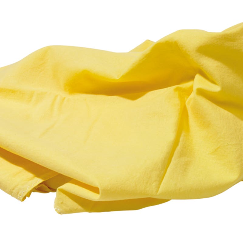 Sarah's Silks Cotton Playcloth 115x118 cm - Pastel Yellow image