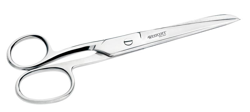 Scissors Elementary/Adult Left-handed 15cm Sharp Tip image