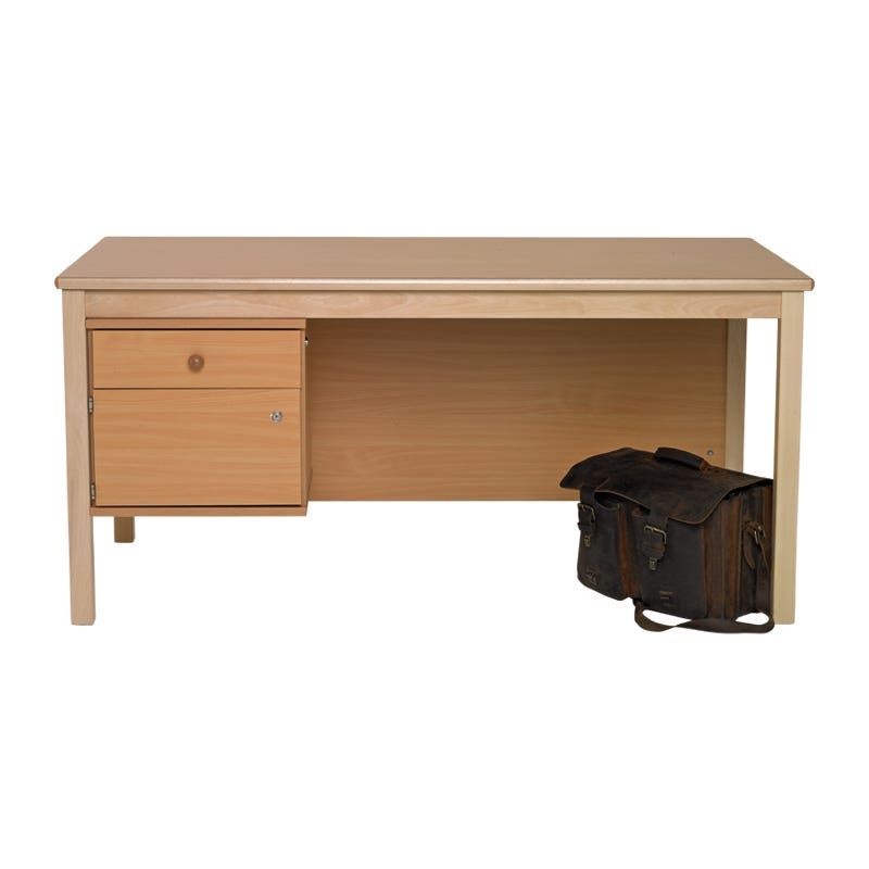 Teacher's Desk AMS 60x140cm Height 76cm - Cabinet Left image