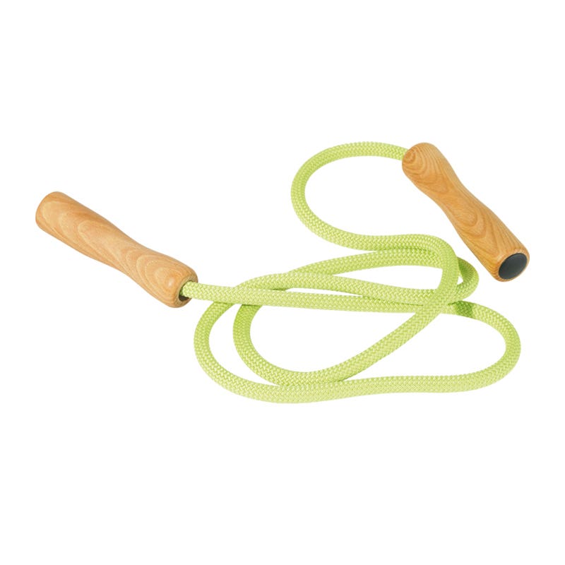 Skipping Rope Wooden Handles Child's Height 95-115cm image