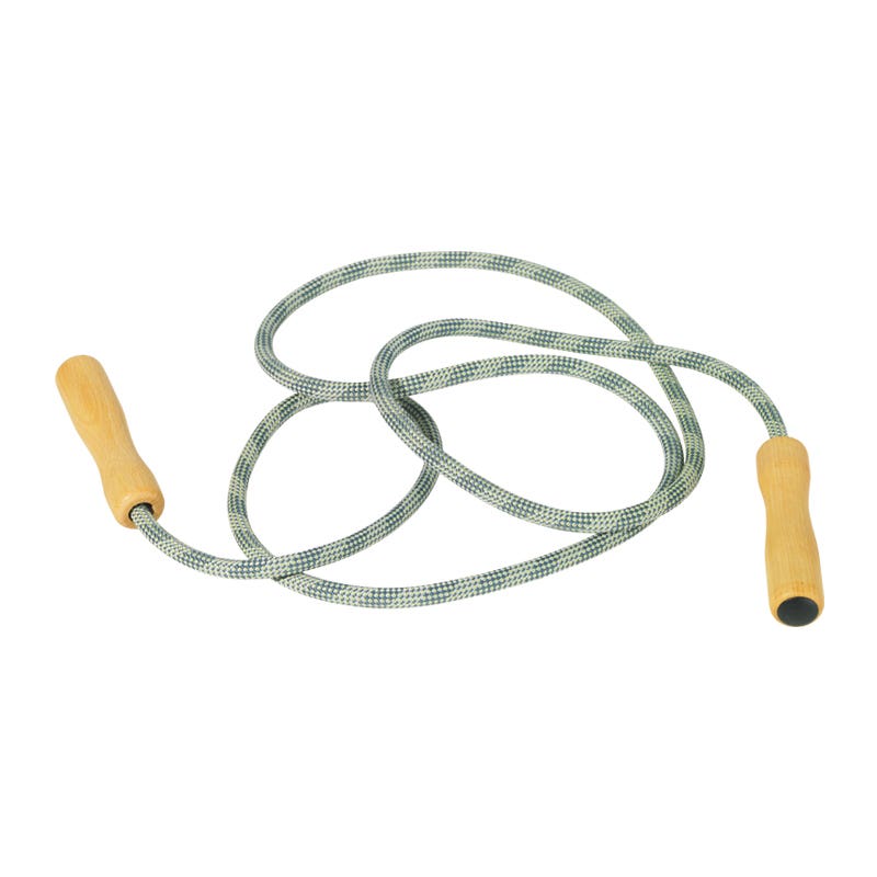 Skipping Rope Wooden Handles Child's Height 135-155cm image