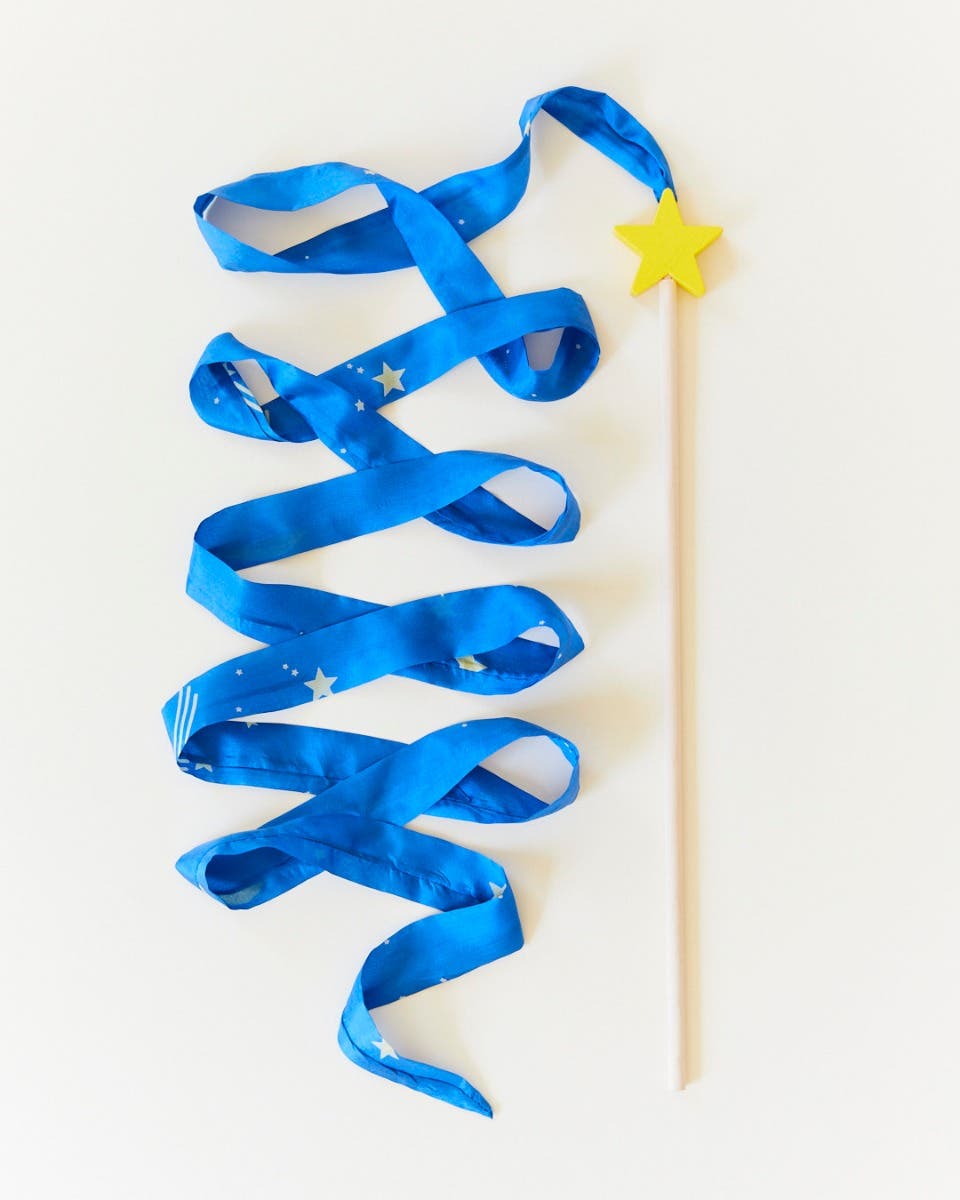 Sarah's Silks Streamer - Stars with Star image