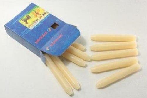 Stockmar Wax Stick Crayons Box of 12 - Transparent image