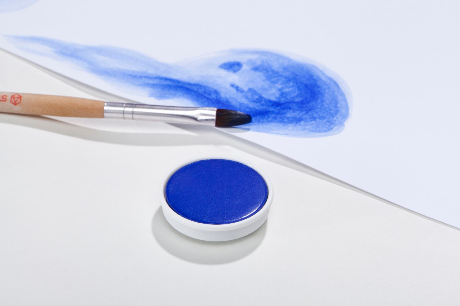 Stockmar Opaque colourbox Replacement colour 10 Pieces - Ultramarine image
