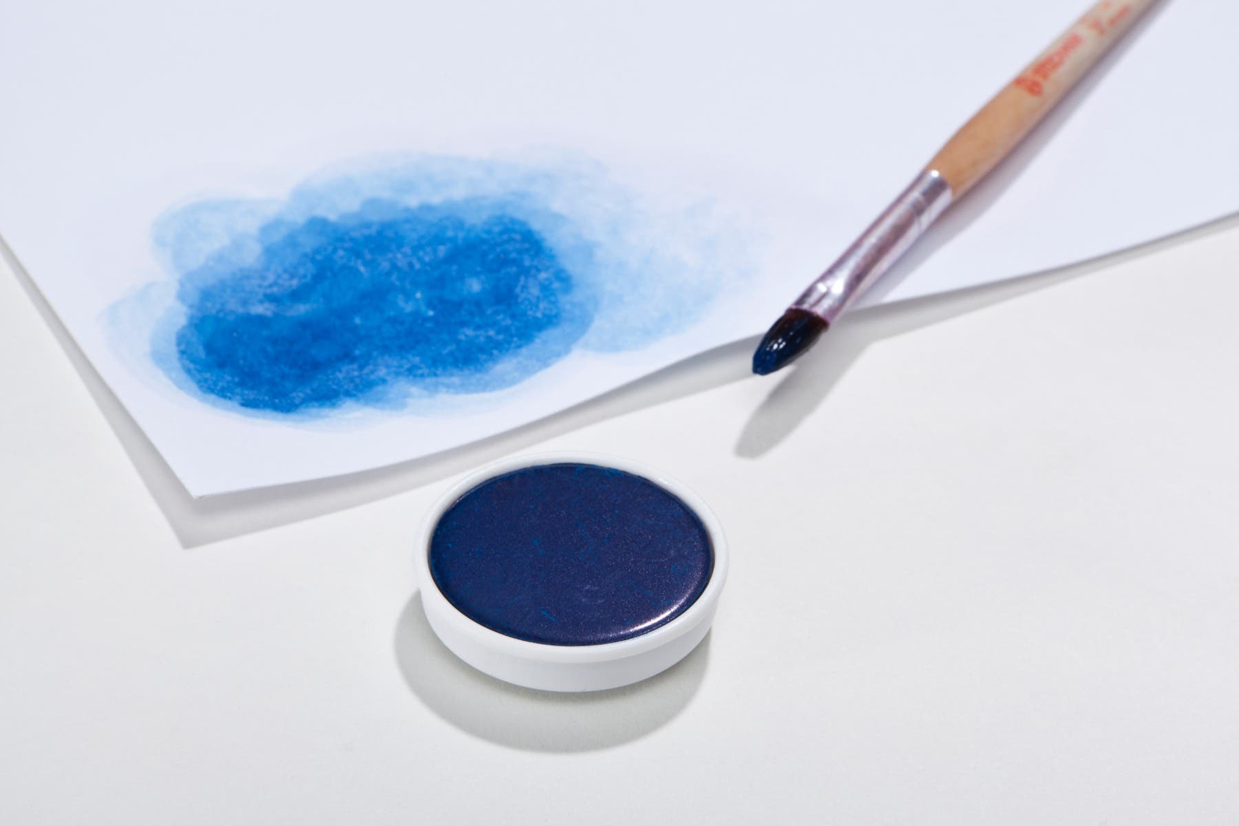 Stockmar Opaque colourbox Replacement colour 10 Pieces - Prussian Blue image