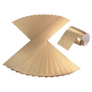 Crown Paper 10x63cm Pack of 24 - Gold