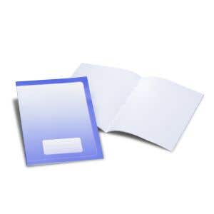 Exercise Book Large Graph 5x5mm Pack of 25 - Blue