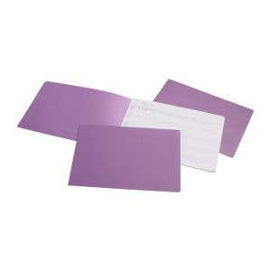 Music Book 21x25cm Landscape Format Stapled Pack of 10 - Purple