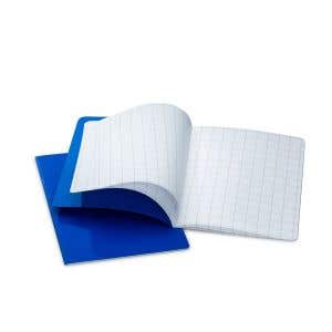 Composition Book 21x25cm Graph 20x20mm Pack of 10 - Blue