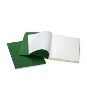 Practice Book 32x24cm Portrait Format Pack of 10 - Green