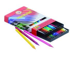 Progresso Woodless coloured Pencils Lacquered Box - 24 Assorted colours