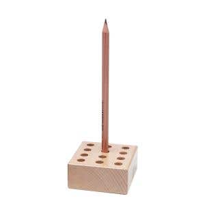 Wooden Pencil Holder for 12 Regular Pencils