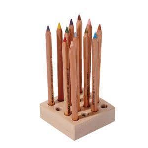 Wooden Pencil Holder for 16 colour Giants