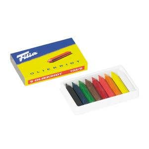 Filia Oil Crayons - 9 Assorted colours