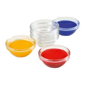 Paint Jars No Lids Set 6 Pieces