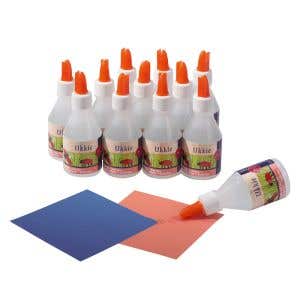 Ukkie Children's Glue 100 ml - 12 Bottles