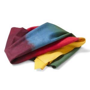 Filges Wool Felt Bioland 200x45 cm- Rainbow