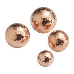 Eurythmy Copper Ball Spring Mounted Hammered