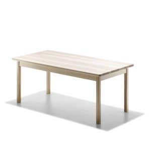 Tafel essen rechthoek 140x70cm h. 58cm
