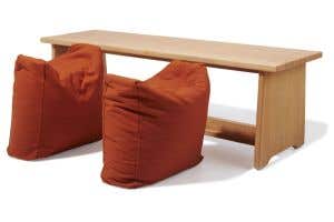 Movable Classroom Bench