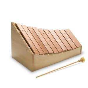 Choroi Diatonic Glockenspiel Copper 10 Tones A=440 Hz w/ Mallet