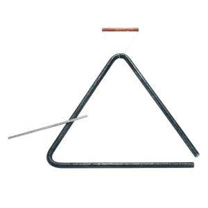 Choroi Triangle Set Bronze Large Hammered 10 mm x 37 cm