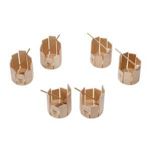 Auris Stir Xylophone Drum Set of 6 Pieces Melody. Wave & Classic Tone w/ Mallets