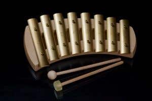 Auris Glockenspiel Diatonic 8 Tone w/ 2 Mallets (KDH-008)
