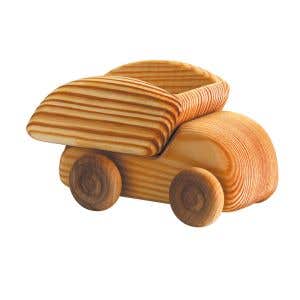 Debresk Wooden Toy Dump Truck Small