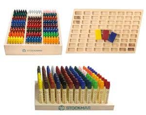 Stockmar Wooden Crayon Displays